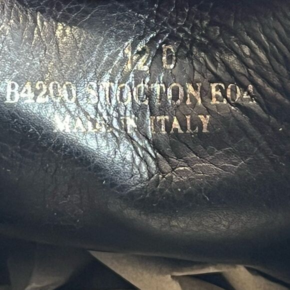 Coach Italy Stockton Brown Leather Wingtip Oxford Dress Shoes Sz 12D main image 6